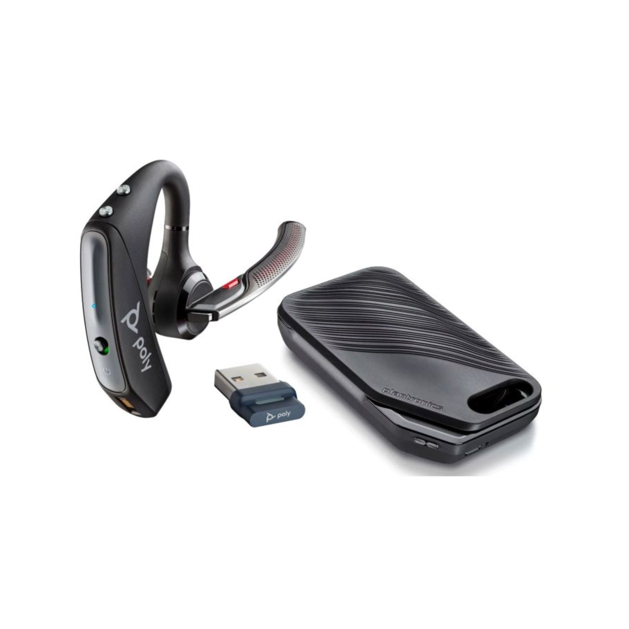 Poly Voyager 5200 With BT700 UC Headset Bluetooth