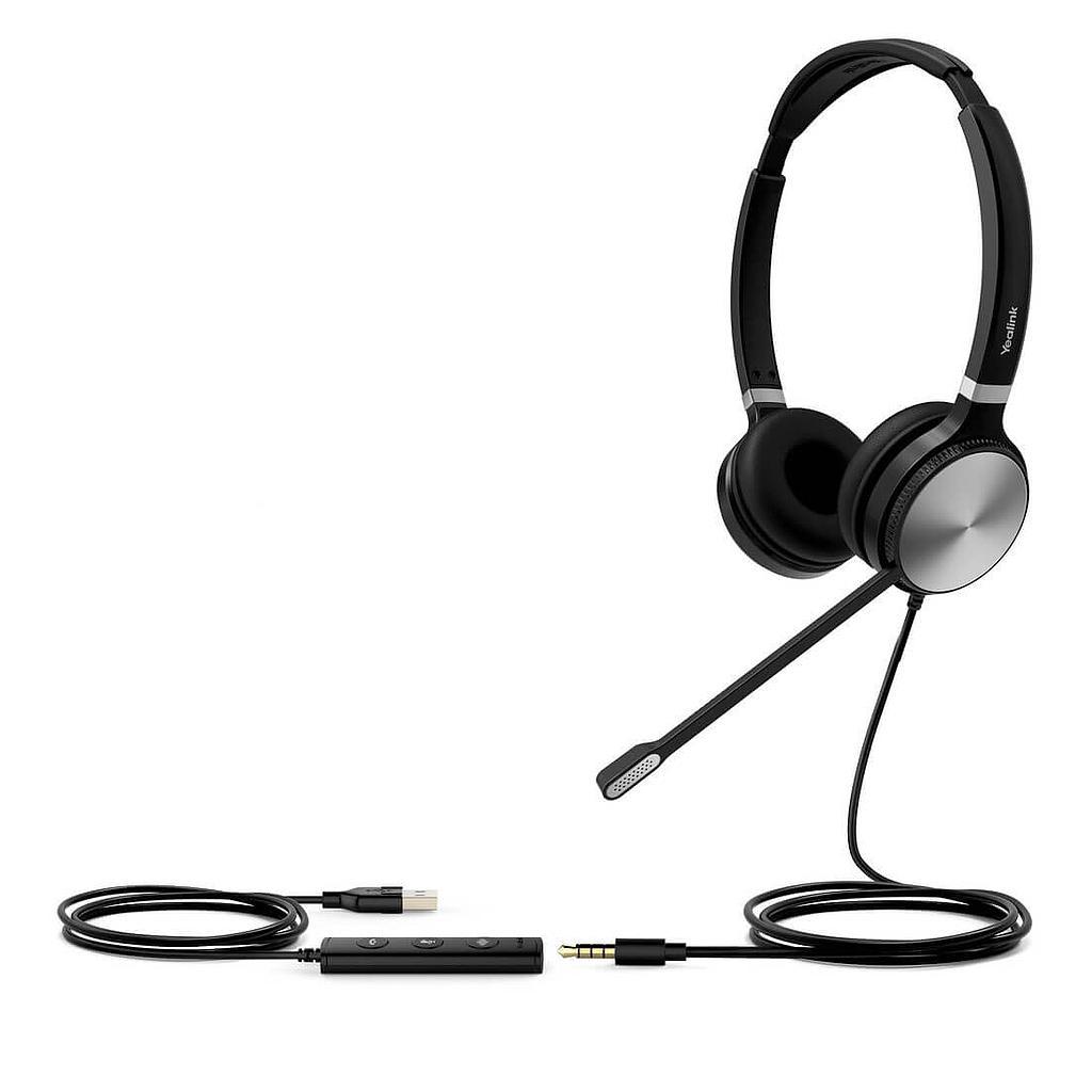 Yealink UH36 Dual Speaker USB Wired Headset - Headset Advisor