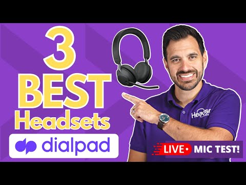 3 Best Jabra Headsets For Dialpad + Microphone Test VIDEO - Headset Advisor
