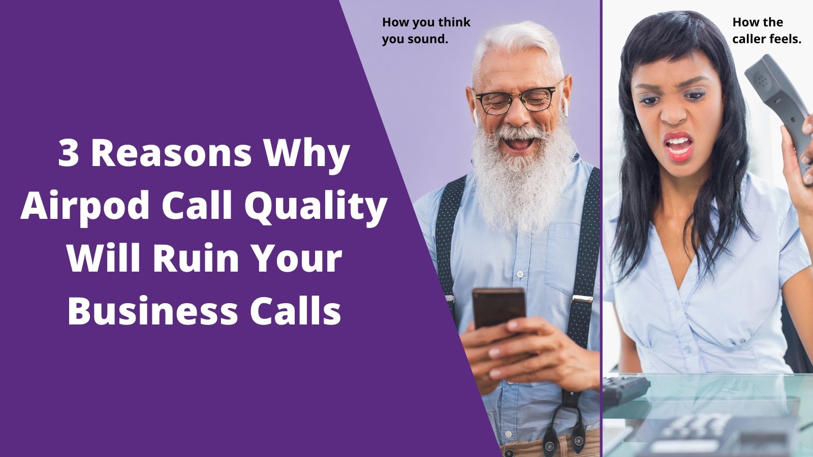 3 Reasons Why Airpod Call Quality Will Ruin Your Business Calls - Headset Advisor
