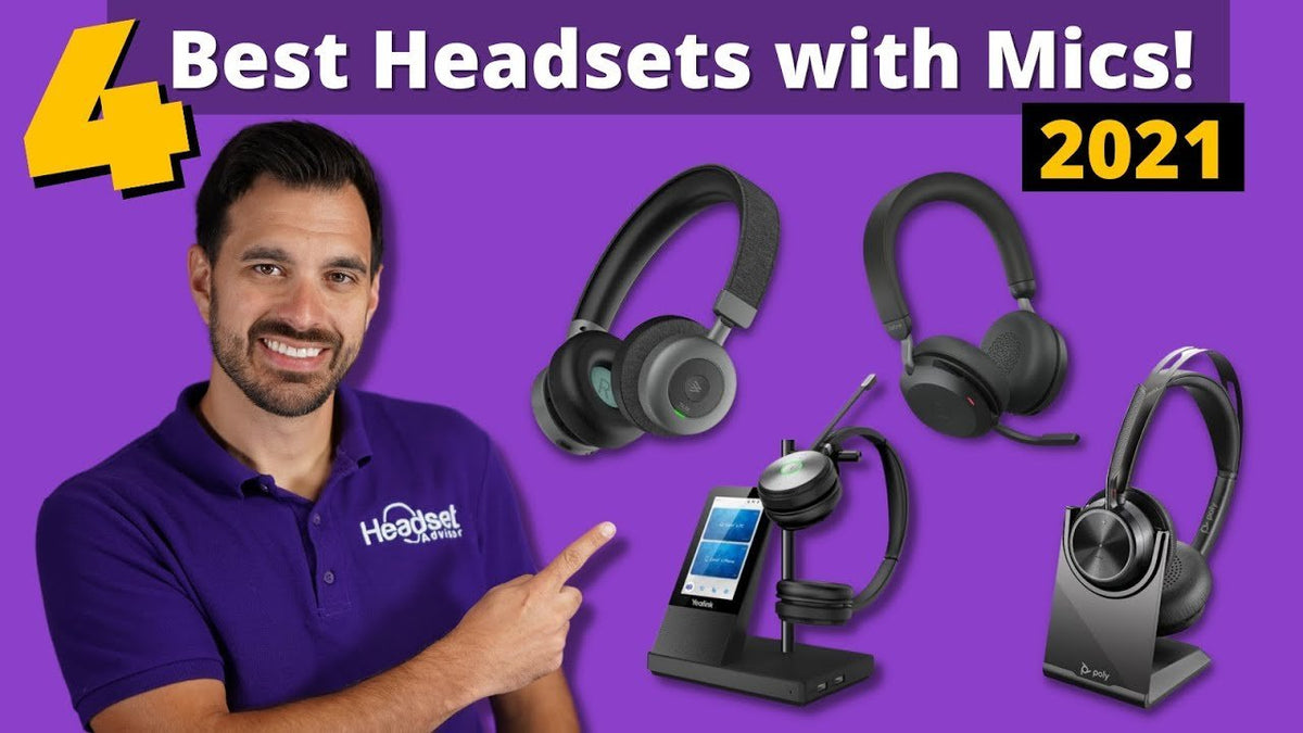 4 Best Headsets With Mics For 2021 + VIDEO