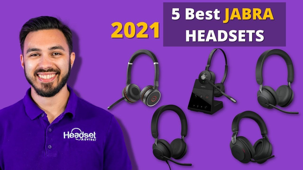 5 Best Jabra Headsets For 2021 + Mic Test VIDEO