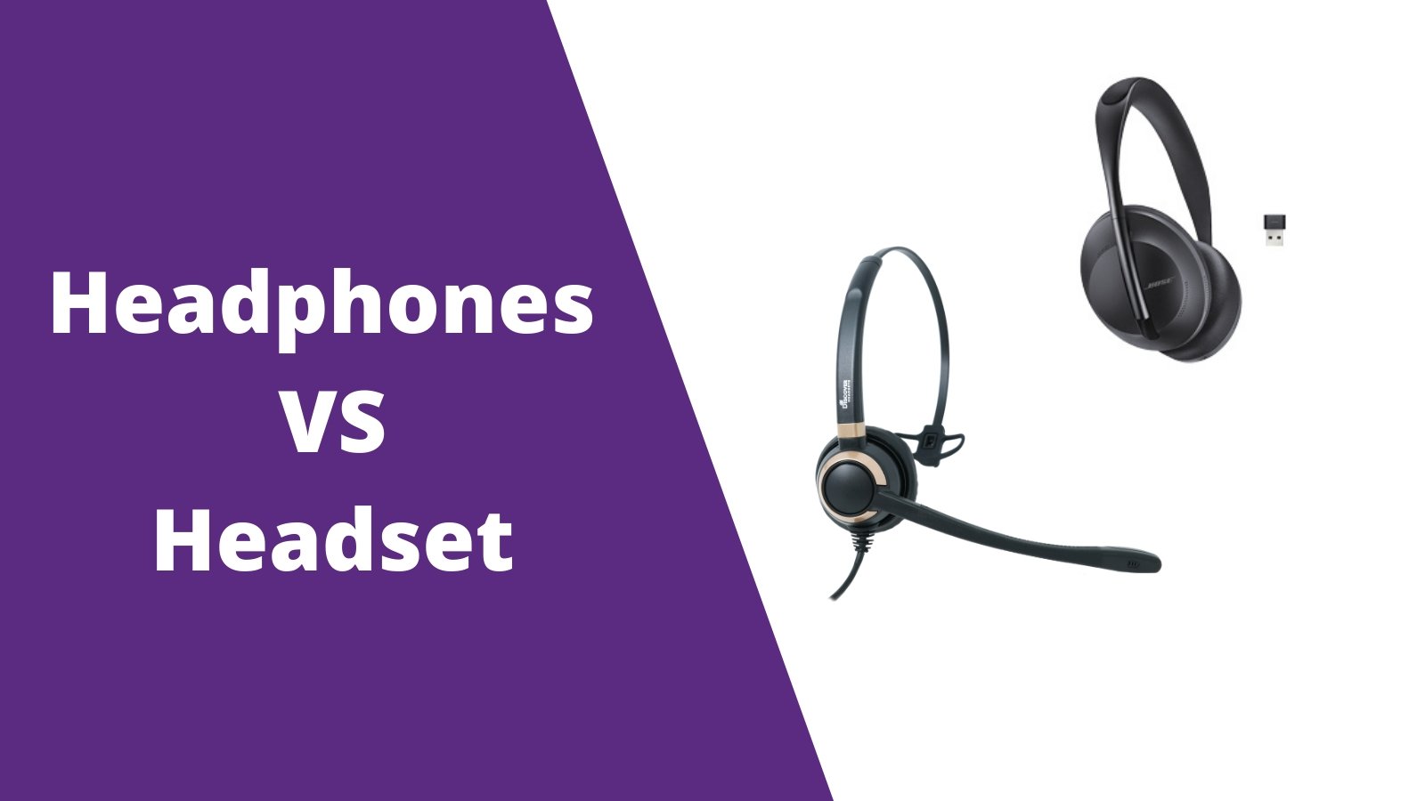 Headphone Vs. Headset- Which Should You Choose For Business? - Headset Advisor