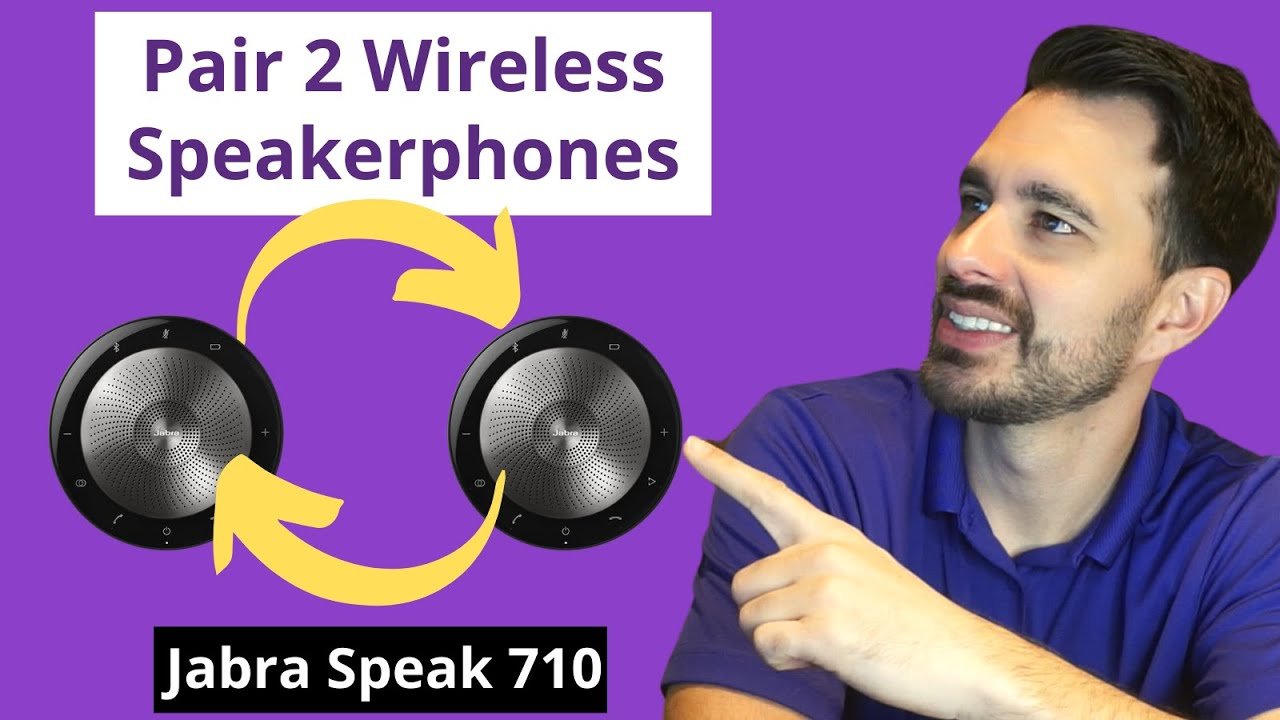 How To Sync 2 Jabra Speak 710 Wireless Speakerphones - FAST! - Headset Advisor