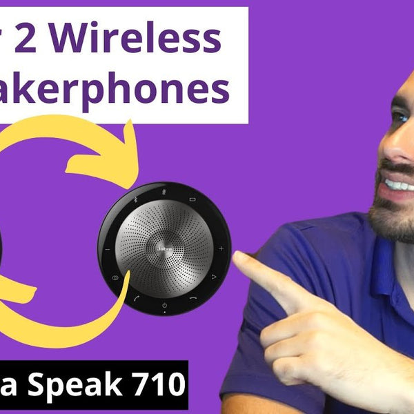 How To Sync 2 Jabra Speak 710 Wireless Speakerphones - FAST!