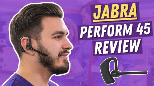 Jabra Perform 45 - Auricolare Bluetooth Mono Con Microfono Noise-Cancelling Per Lavoro E Chiamate - Foto 6