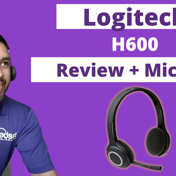 Logitech H600 Wireless Headset 981-000342