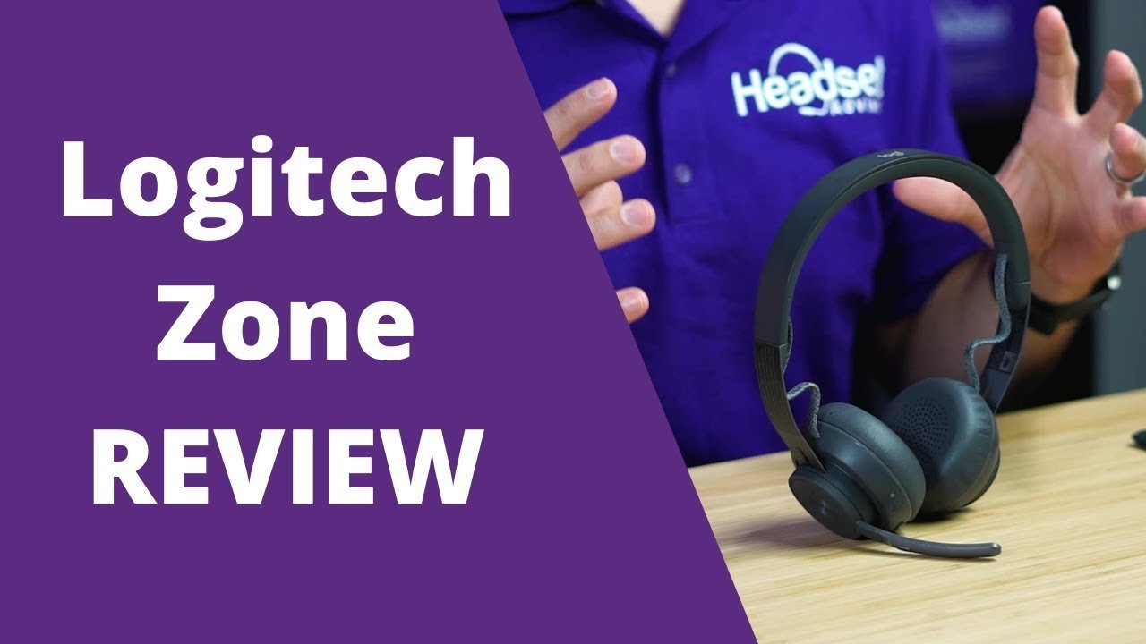 Logitech Zone Wireless Bluetooth Headset Review + Mic and Wireless Range Test Video! - Headset Advisor