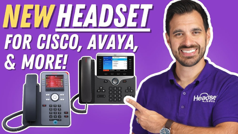 New Wireless Headsets For Cisco, Avaya And Phones