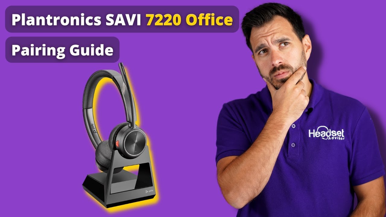 Poly Savi 7220 Office Pairing Guide - Headset Advisor