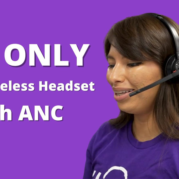 Poly Savi 8220 ANC Headset For DECT Deskphones The - Only Review With