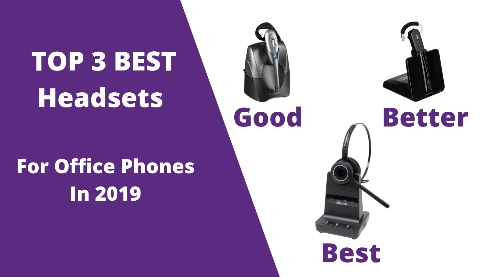 Top 3 Best Wireless Headsets For Business Phones in 2021 - Headset Advisor