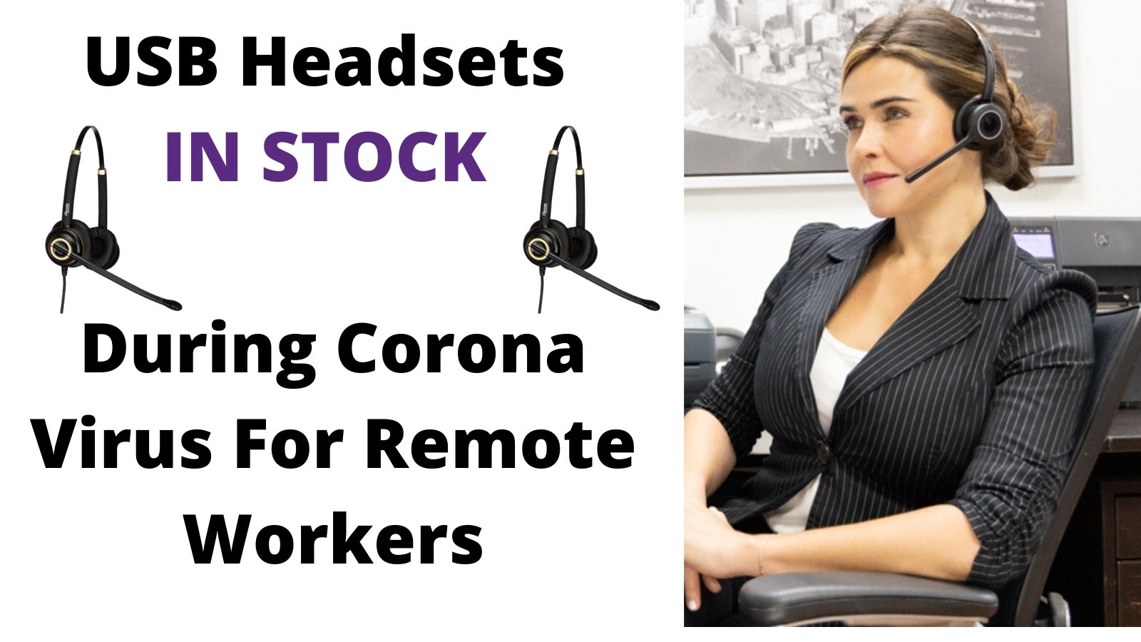 USB Headsets For Remote Work In Stock (Coronavirus) - Headset Advisor