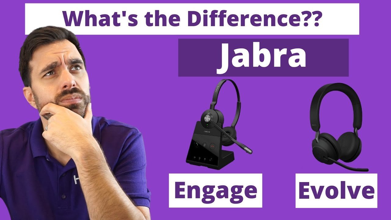 Jabra Engage Vs Evolve Series Wireless Headsets - Headset Advisor
