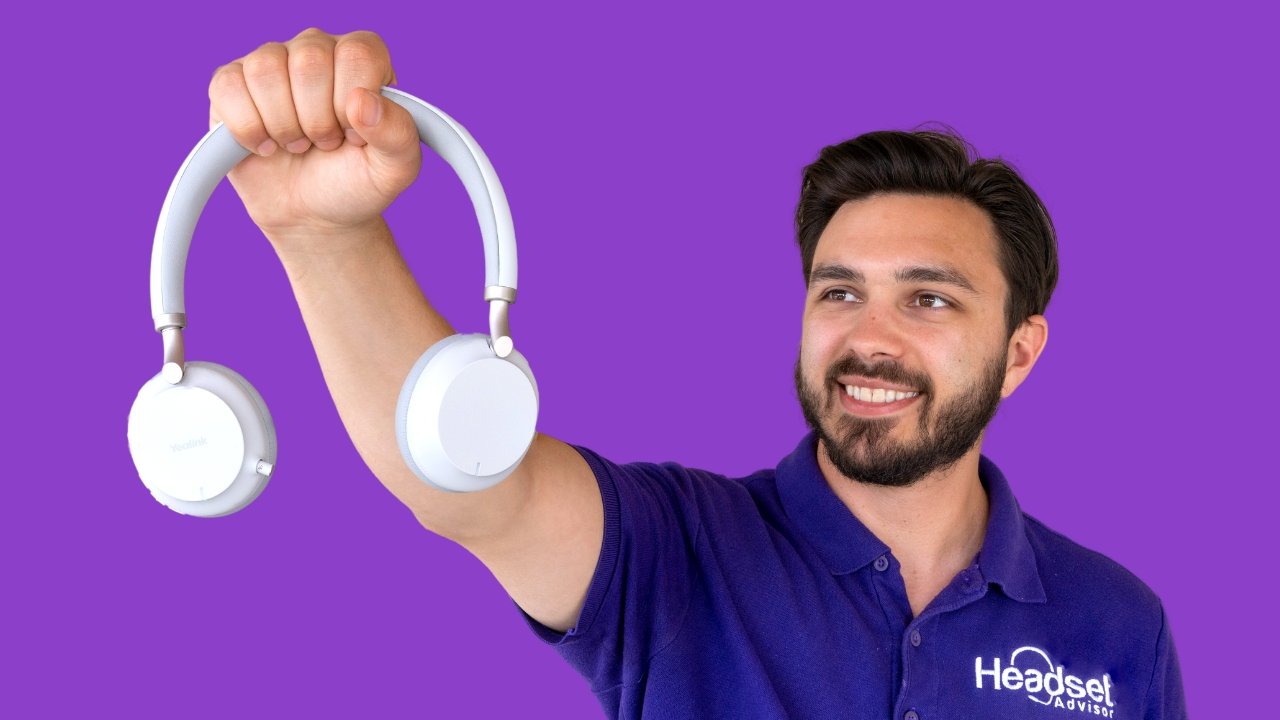Yealink BH72 Lite Wireless Headset Review - Hidden Microphone Boom - Headset Advisor