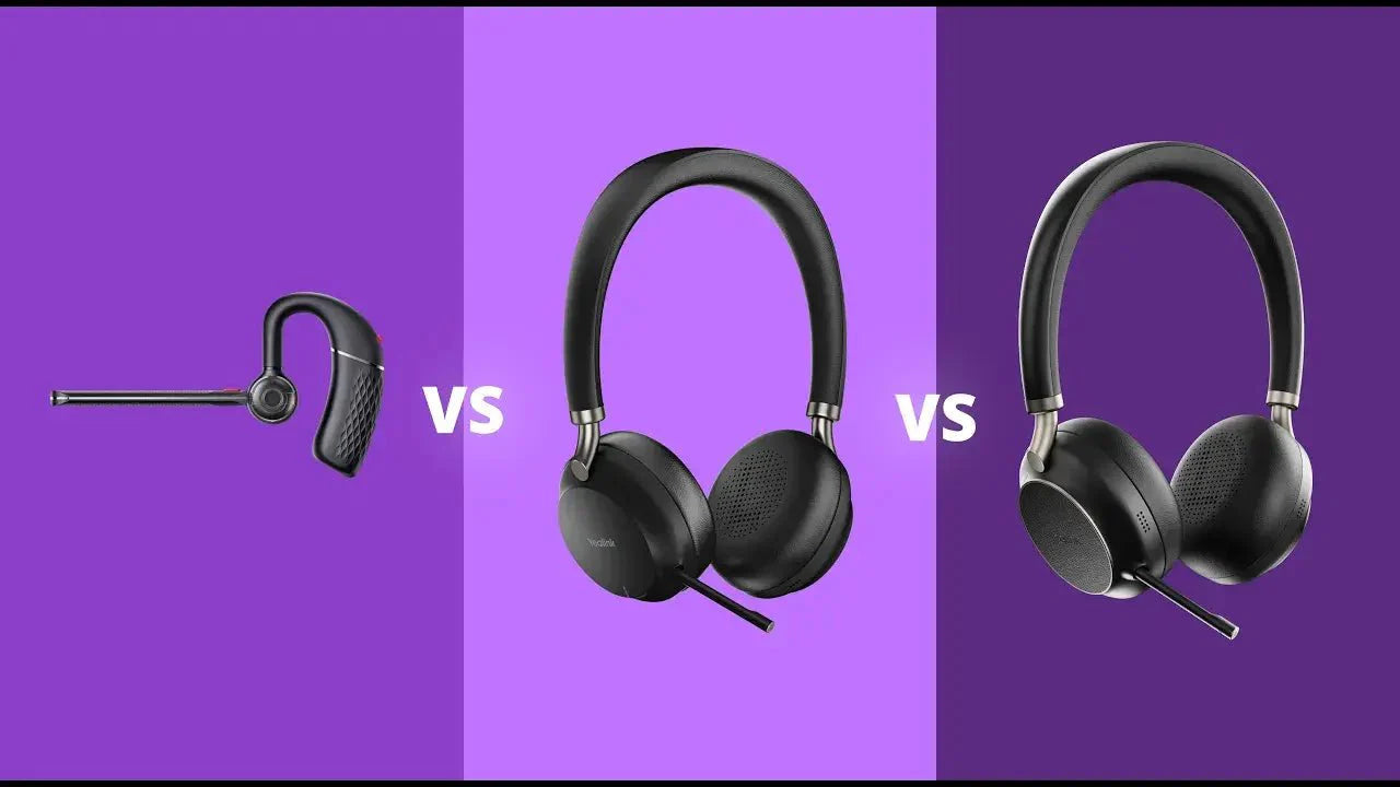 Yealink Bluetooth Headset Series Comparison 2023 - BH71 vs BH72 vs BH76 - Headset Advisor