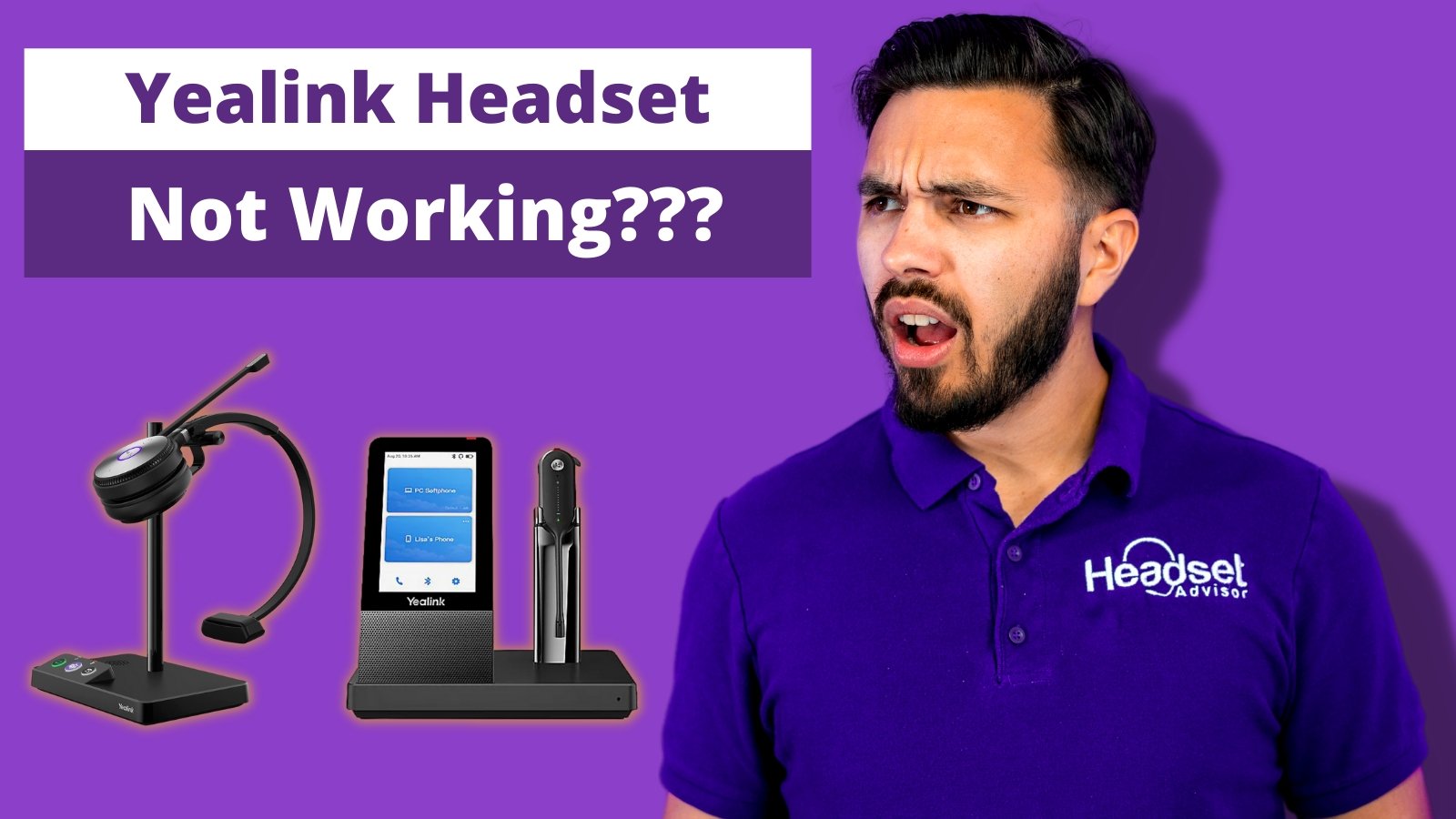 Yealink Headset Not Working On Desk Phone? Try This - Headset Advisor