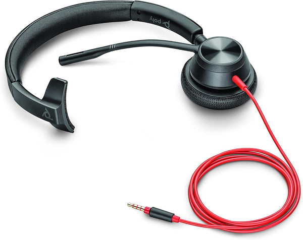 Poly Blackwire 3315 USB Headset: Versatile, Pro Sound for Calls