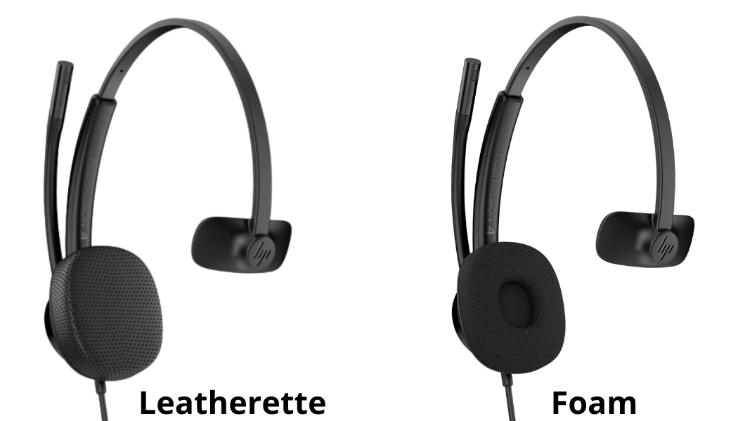 HP Poly Mission 415 Wired USB Mono Headset For Call Center & Office Use