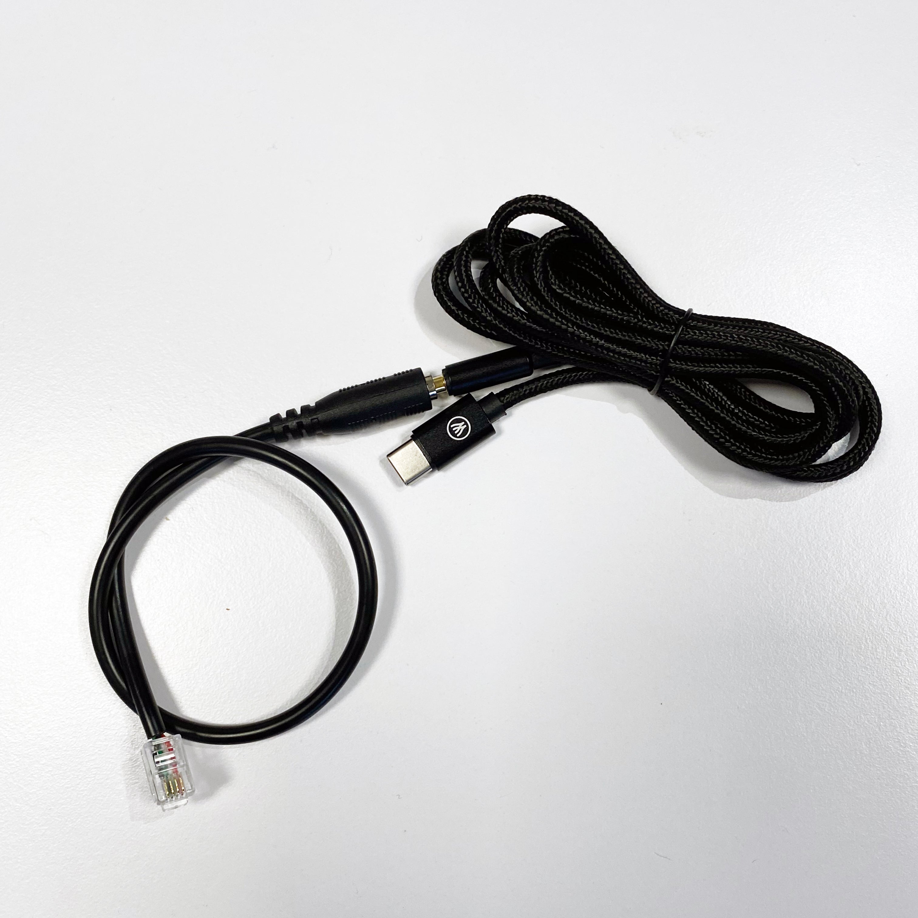 Orosound Aux to RJ9 and USB to RJ9 Cable Kit
