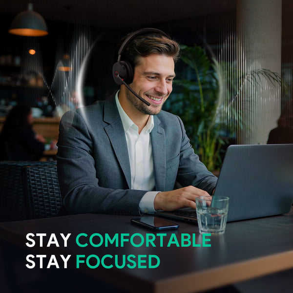 Yealink HA68 Pro Wireless DECT Headset with Touchscreen Base (Coming End of August)