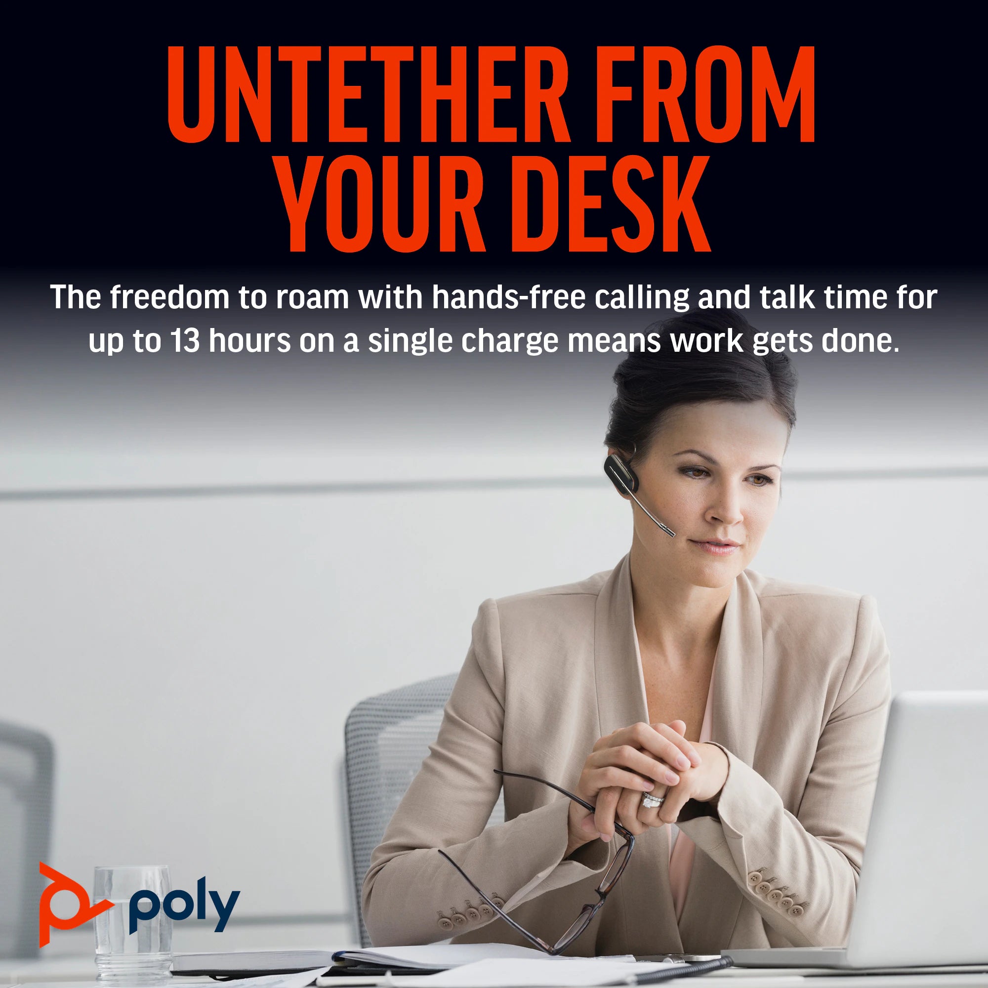 Poly Savi 8445 Office Headset