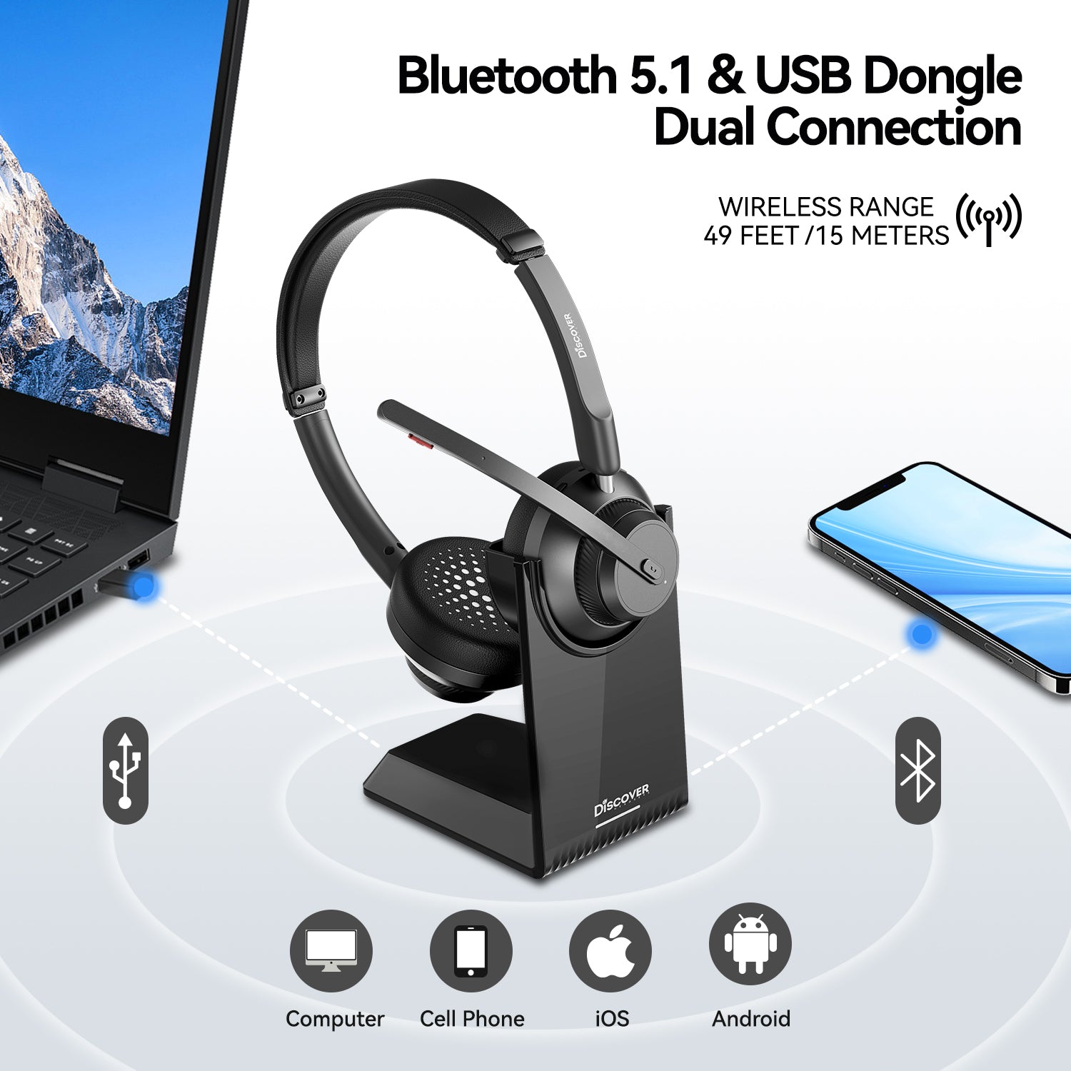 Discover Boomstick Wireless Bluetooth Headset