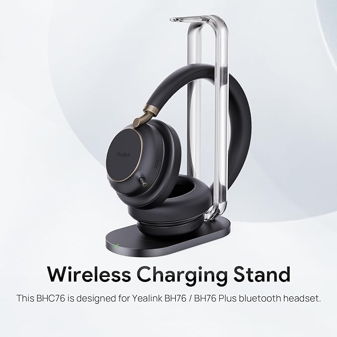 Yealink BHC76 wireless headset charging stand Item 1308057