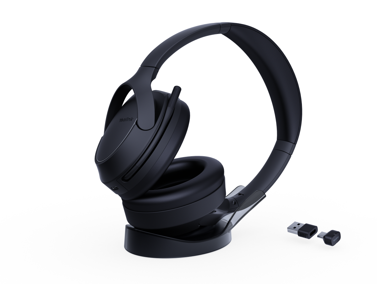 Yealink BH78 Wireless Bluetooth Headset with ANC & Charge stand - item 1208731