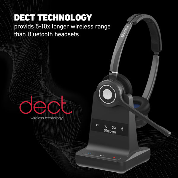 Discover Adapt 30: Noise Cancelling DECT Wireless Headset