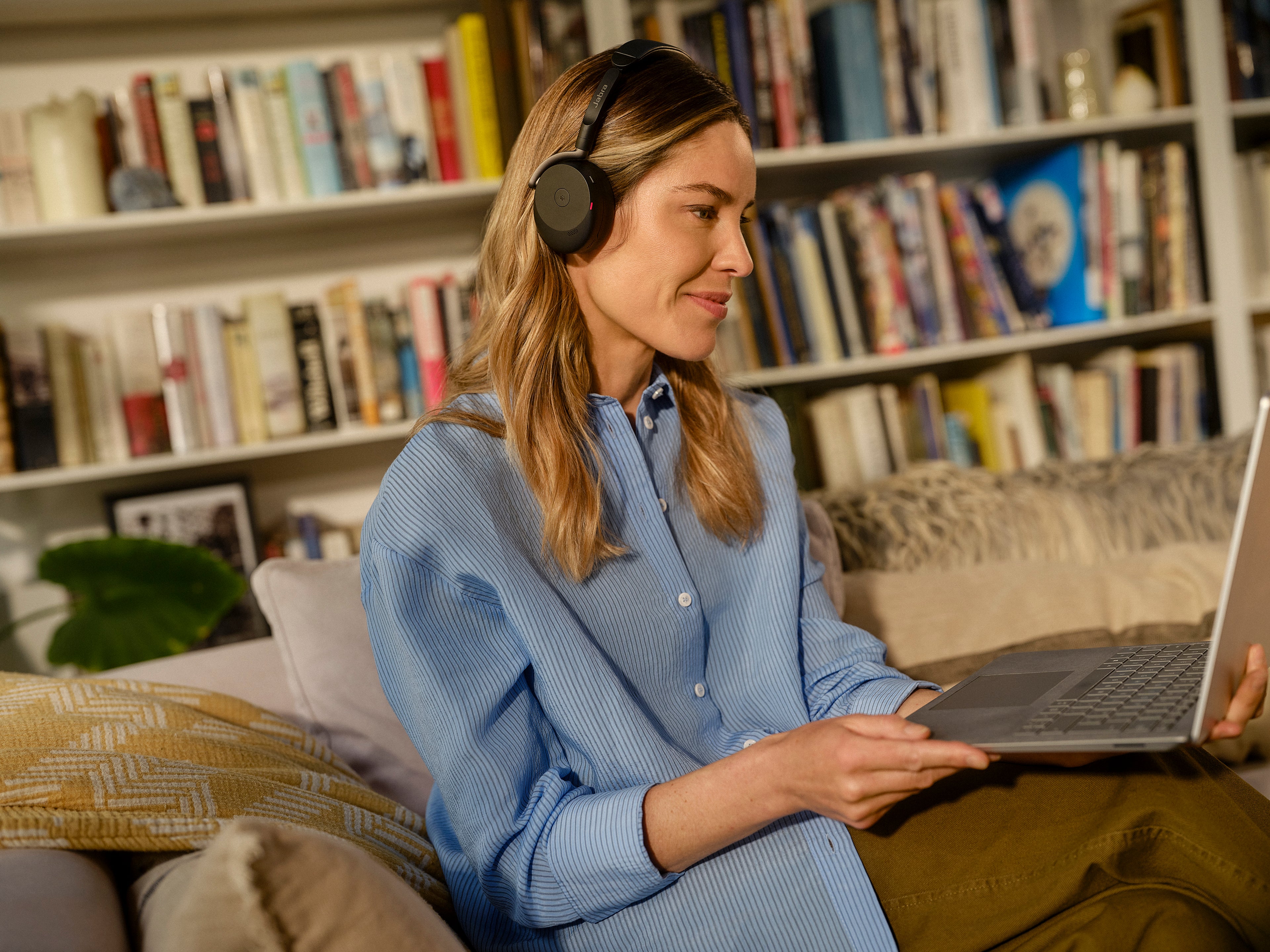 Jabra Evolve3 65 Flex Portable Wireless Bluetooth Headset