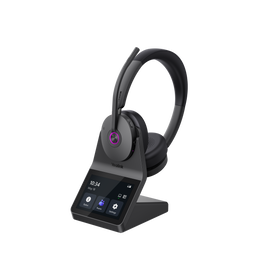 Yealink HA68 Pro Wireless DECT Headset with Touchscreen Base