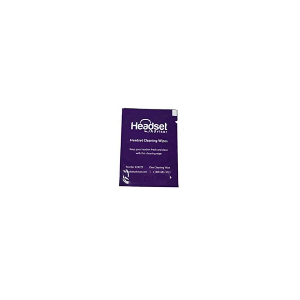 Box of 50 Headset Advisor Cleaning Wipes