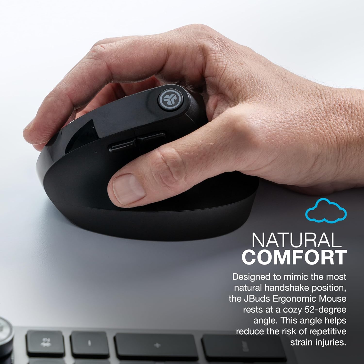 JLab JBuds Ergonomic Wireless Mouse