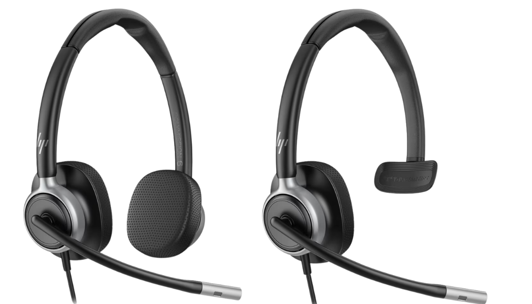 HP Poly Mission 415 Wired USB Mono Headset For Call Center & Office Use