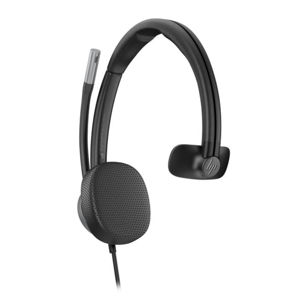HP Poly Mission 615 Wired Mono USB Headset for PC, Office & Call Centers
