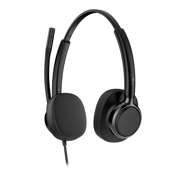 HP Poly Mission 425 Wired USB Stereo Headset For Call Center & Office Use