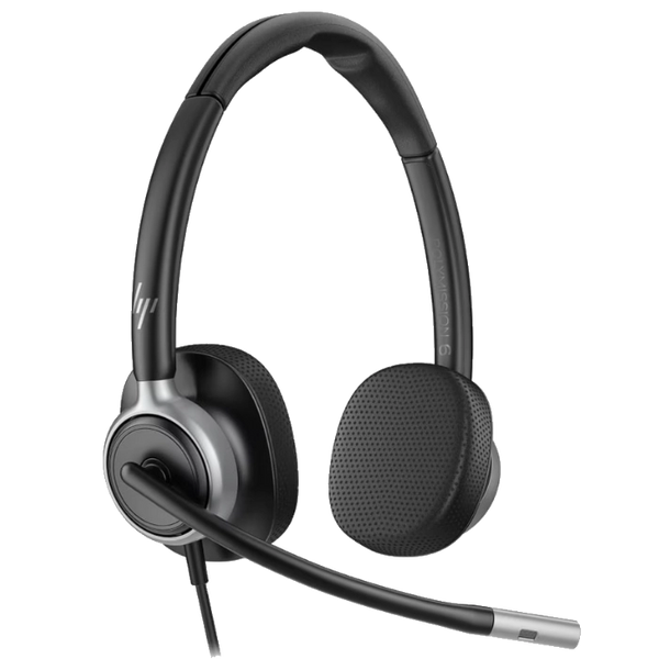 HP Poly Mission 625 Wired USB Stereo Headset for PC, Office & Call Centers