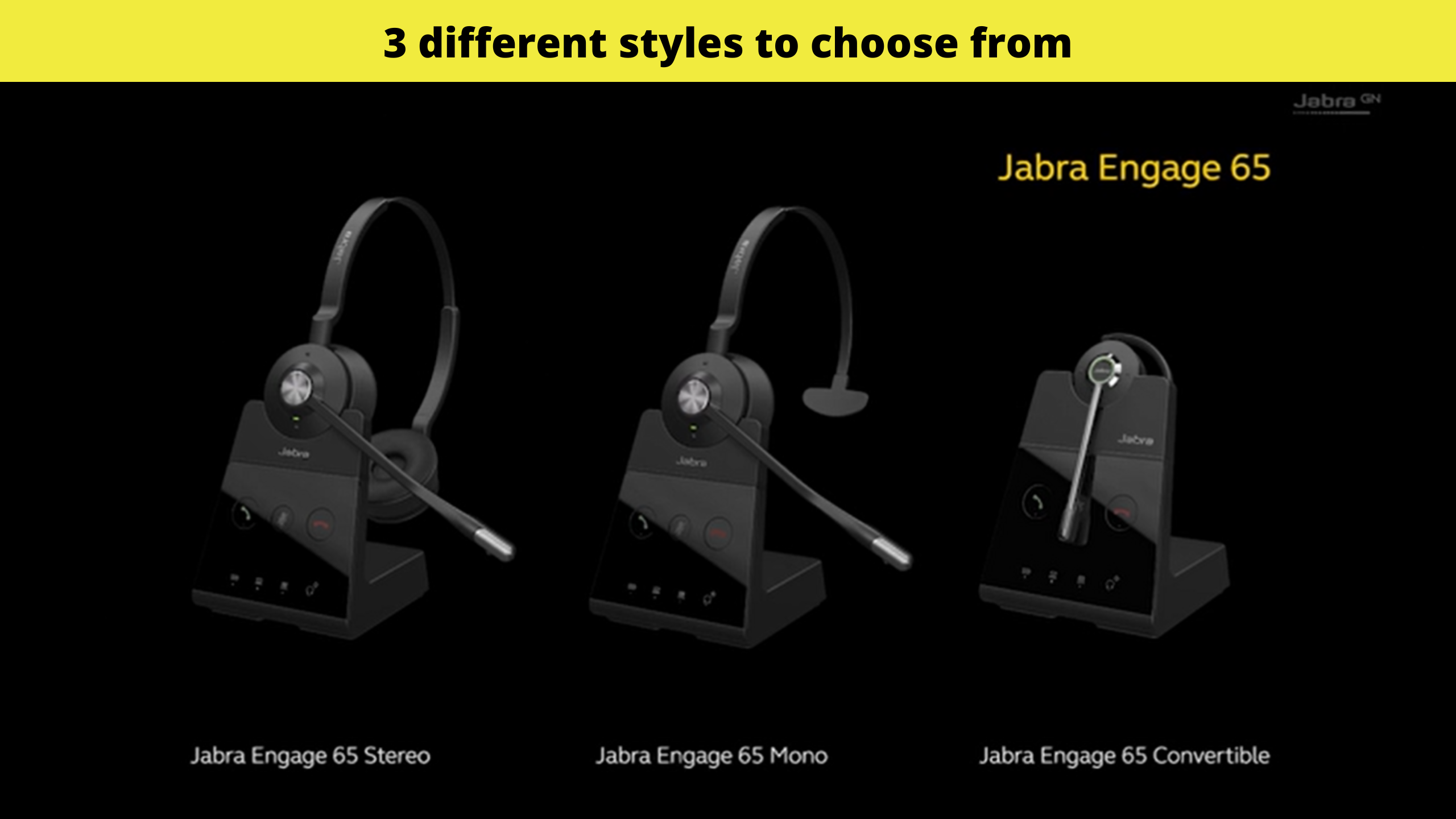 Jabra Engage 65 Stereo Wireless Headset