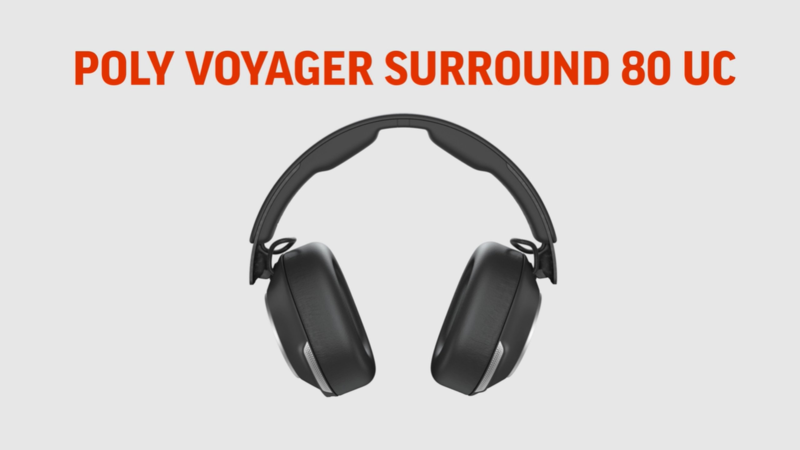 Poly Voyager Surround 80 Bluetooth Headphones with ANC