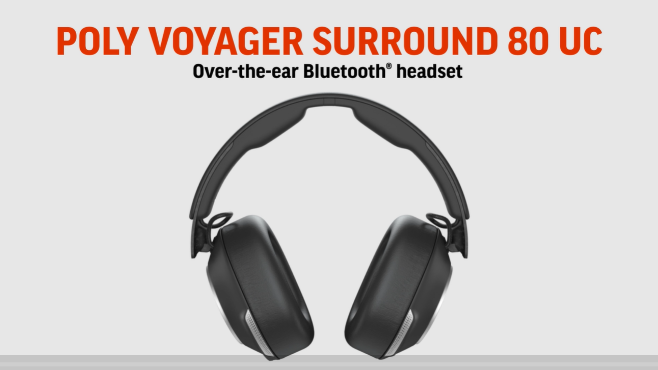 Poly Voyager Surround 80 Bluetooth Headphones with ANC