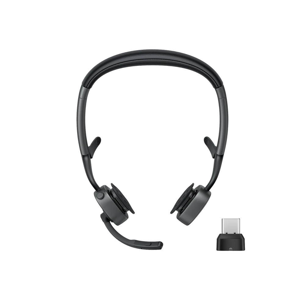 Shokz OpenMeet2 Wireless Open-Ear UC Headset