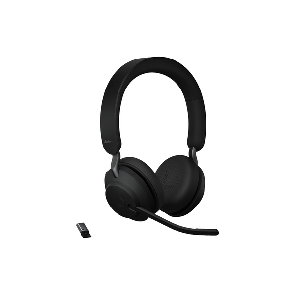 Jabra Evolve2 65 Dual Speaker Wireless Headset For Clear Calls