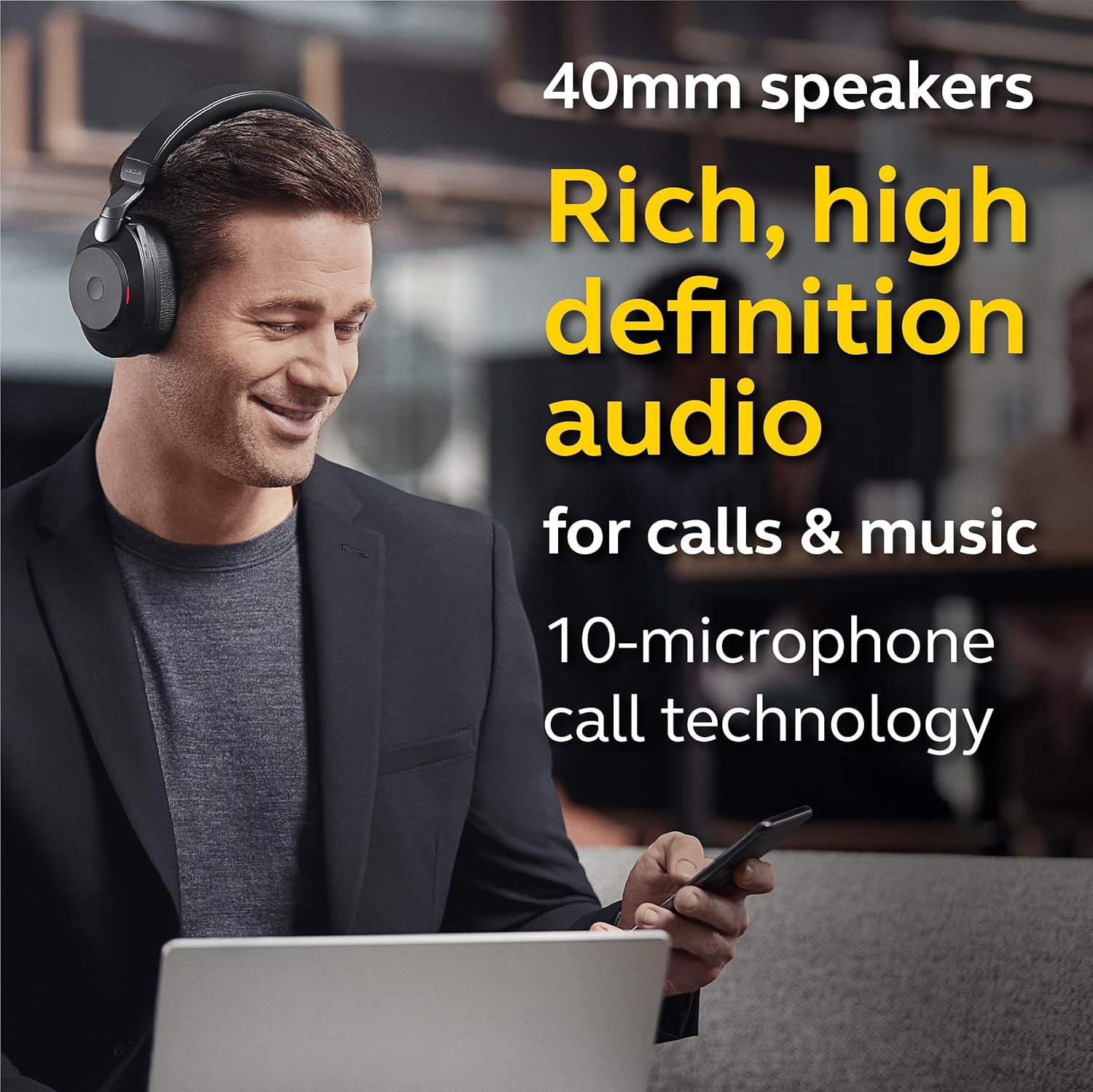 Jabra Evolve2 85: ANC Focus & Crystal-Clear Calls