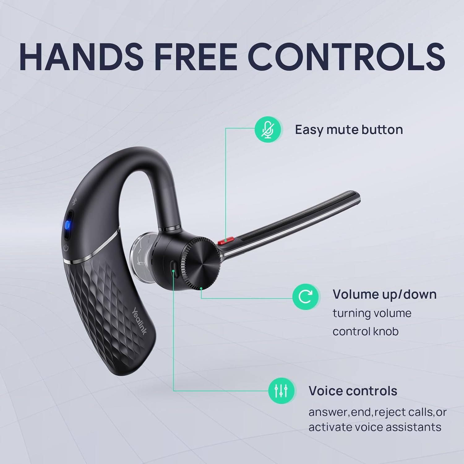 Yealink BH71 - Versatile Bluetooth Wireless Headset For Work