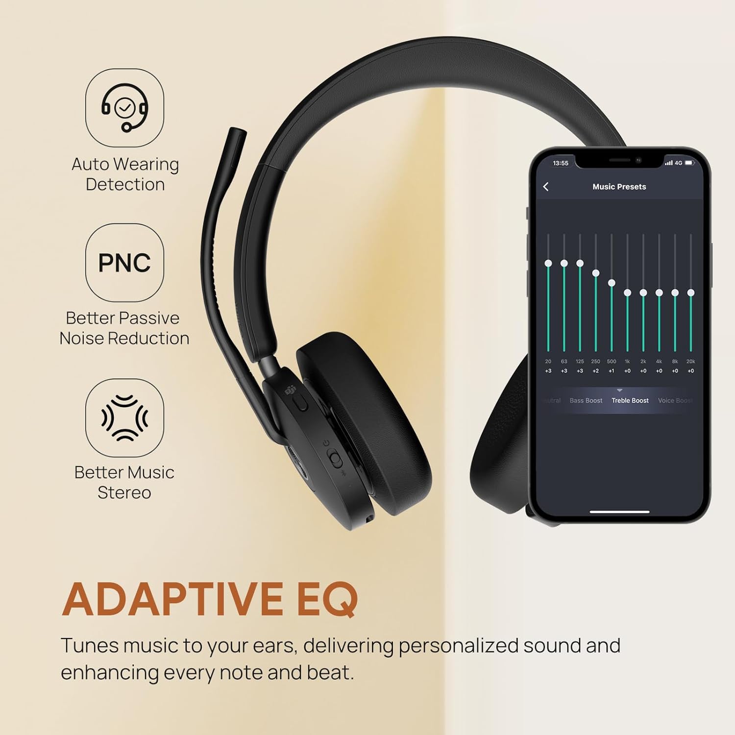 Yealink BH74 Wireless Headset: Crystal-Clear Calls & All-Day Comfort
