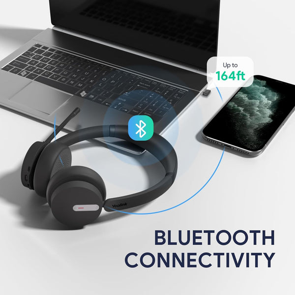 Yealink BH70: Clear Calls, All-Day Comfort Wireless Headset