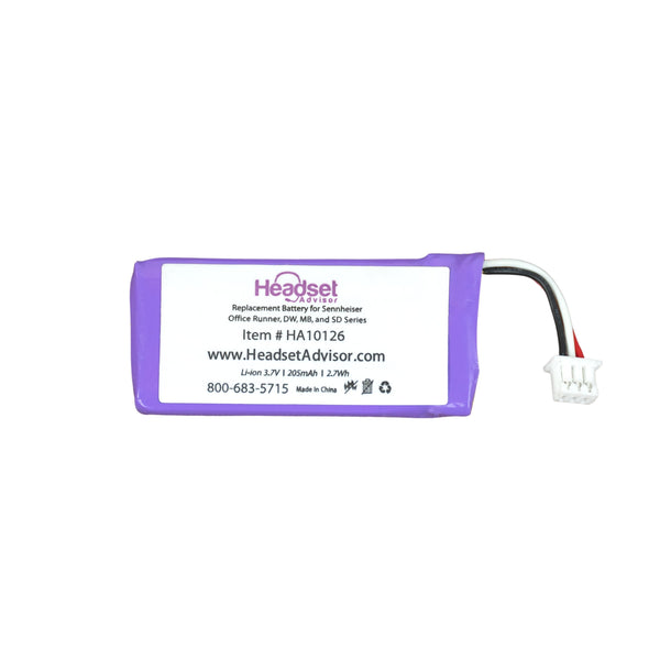 Battery For Sennheiser Officerunner, DW Office, DW Pro and