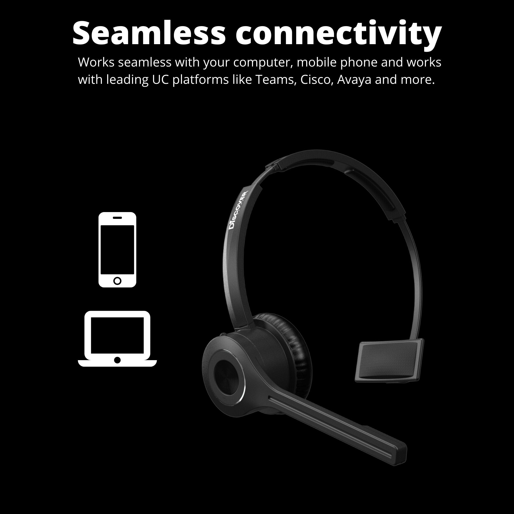 Discover Adapt 20 Wireless UC Bluetooth Headset