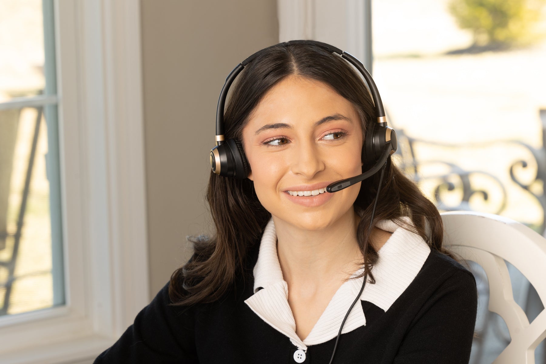 Discover D712U Dual Speaker USB Wired Office Headset